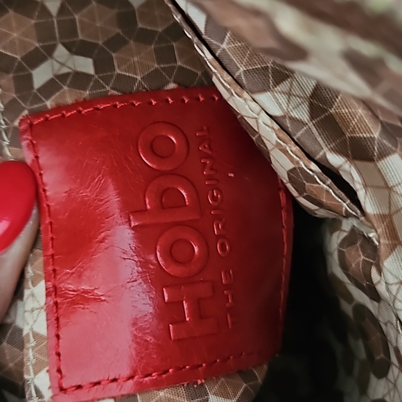 HOBO Sarah Brown Leather Tassel Cossbody Bag - Picture 10 of 10